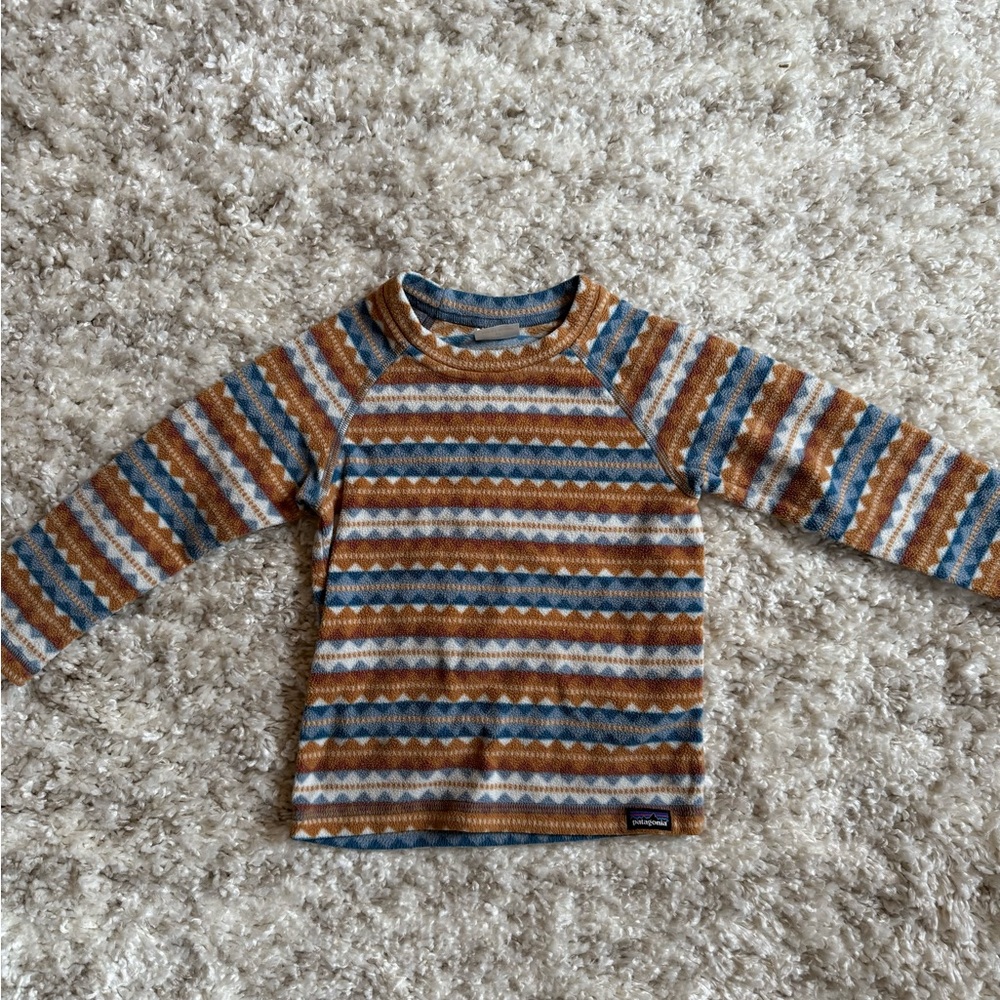 Patagonia Toddler Long Sleeve Fleece Shirt